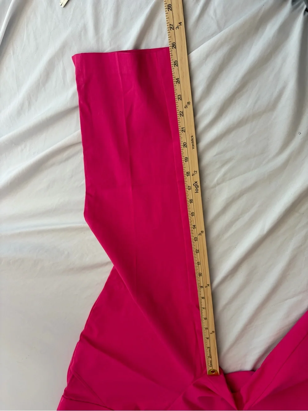 Counterparts Vibrant Hot Pink Straight-Leg Pants Size XL